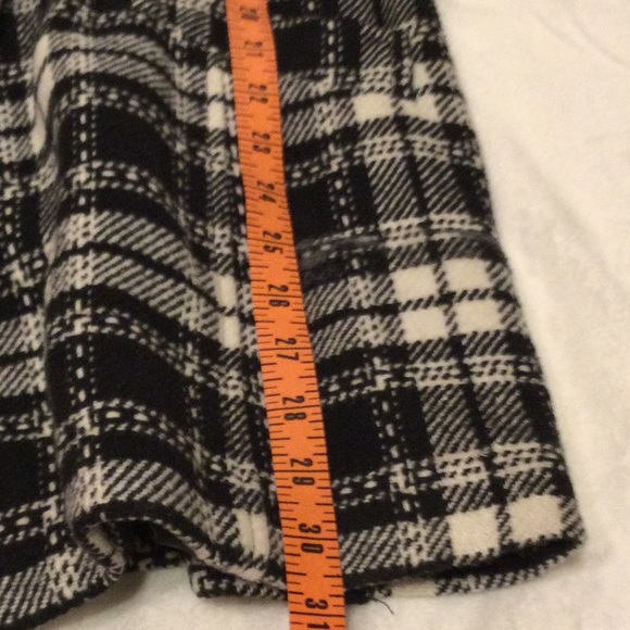 SayWhat? Women’s Plaid Double Breasted Coat - Picture 9 of 14
